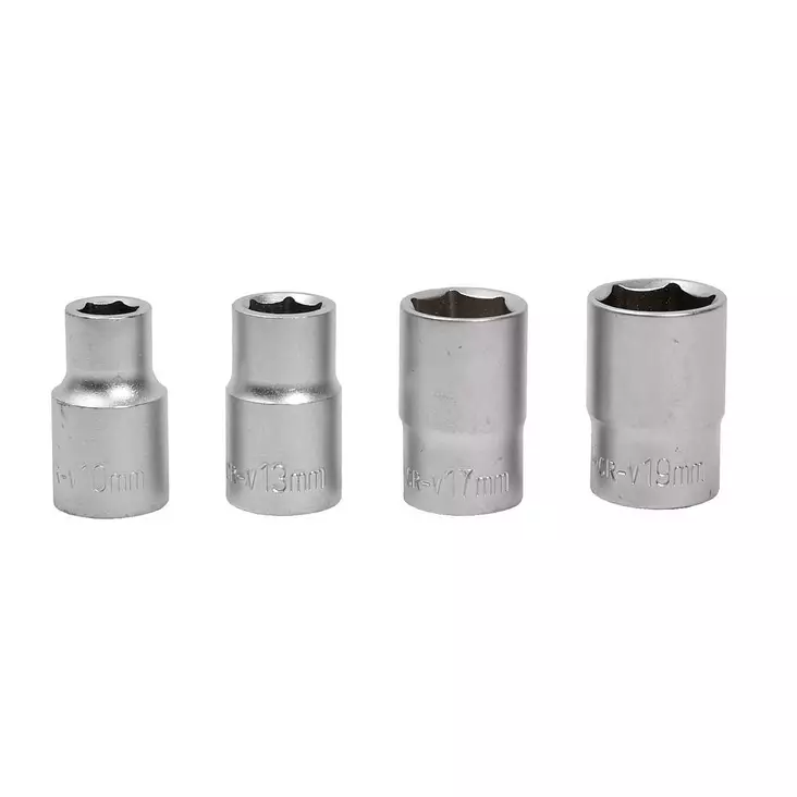 Irtohylsysarja 4-os 1/2" 10-19mm 10, 13, 17, 19 mm - Hylsysarjat - 6430017703986 - 1