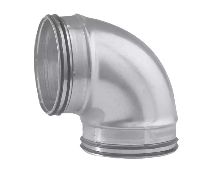 IV-käyrä jyrkkä KYN 90 D 100 - Ilmastointiputket ja osat - 4743302111246 - 1