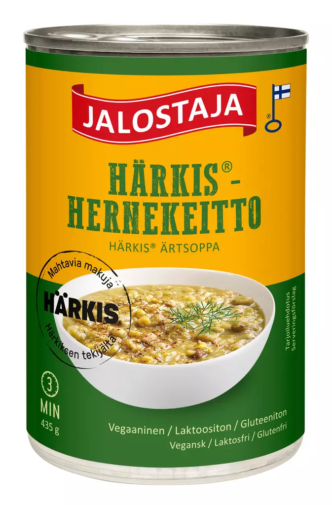 Jalostaja Härkis hernekeitto 435g - Säilykkeet, hillot ja marmeladit - 6409531660136 - 1