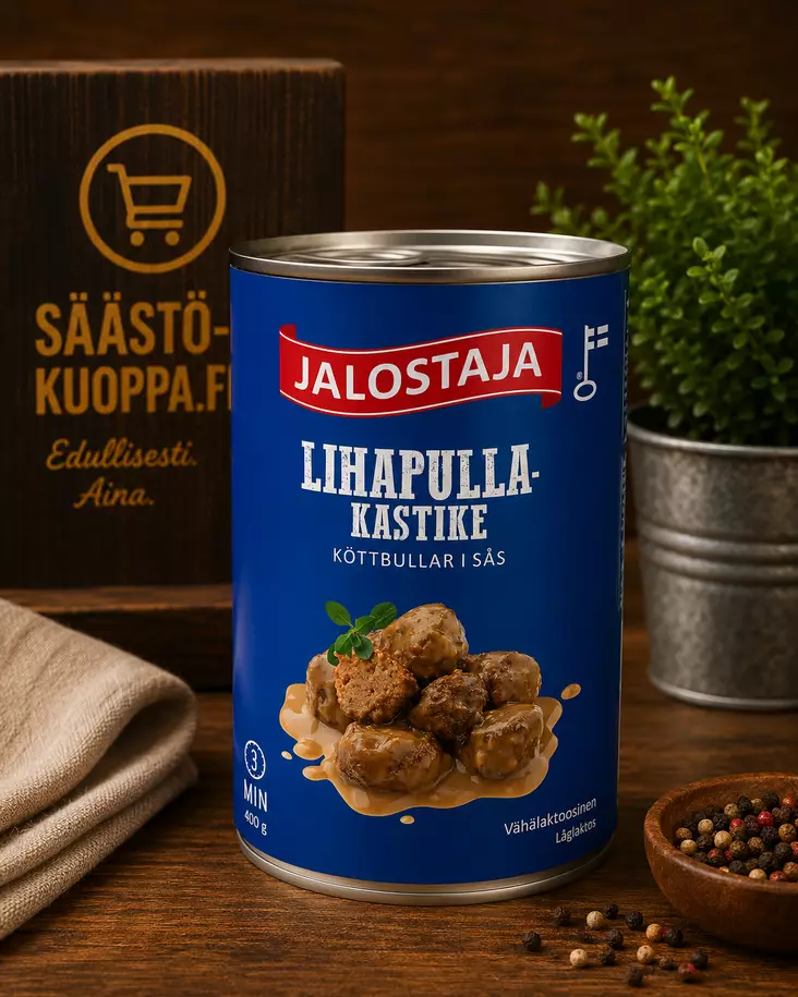Jalostaja Lihapullakastike 400g - Lihasäilykkeet ja riistasäilykkeet - 6410601348106 - 1