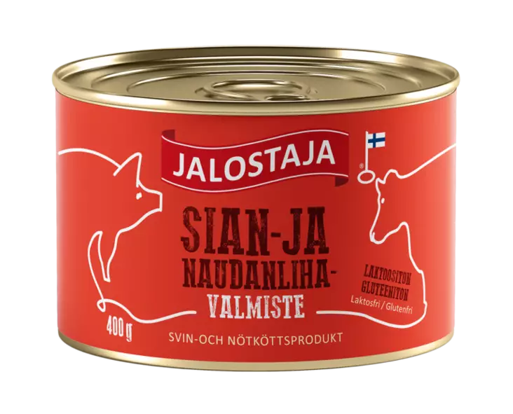 Jalostaja Sian- ja naudanlihavalmiste 40 - Lihasäilykkeet ja riistasäilykkeet - 6409531651516 - 1