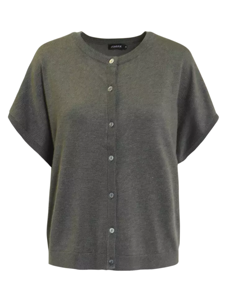 Jensen neuletakki lyhyet hihat S - Naisten paidat ja puserot - 5713242311456 - 1