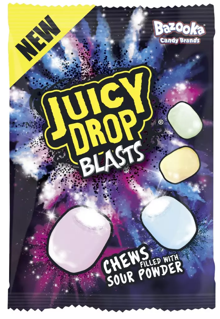 Juicy Drop Blasts chews 120g - Karkit - 5011053024436 - 1
