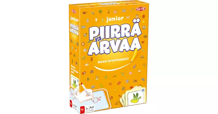 Junior piirrä ja arvaa kuva-arvoituspeli - Lautapelit ja seurapelit - 6416739531076 - 1