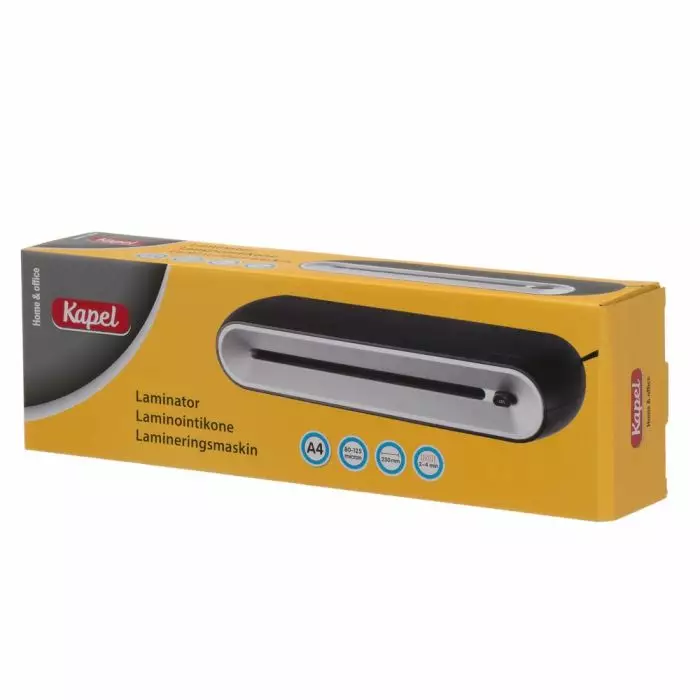 Kapel laminointikone A4 - Muut toimistotarvikkeet - 6410416264776 - 1