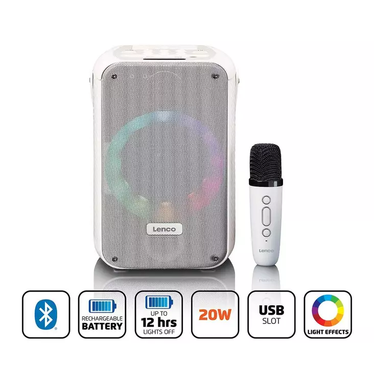 Karaokejärjestelmä bluetooth - Bluetooth kaiuttimet - 8711902081296 - 1