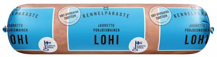 Kennelpakaste jauhettu lohi 500g - Koiran pakasteruoat - 6409580102526 - 1