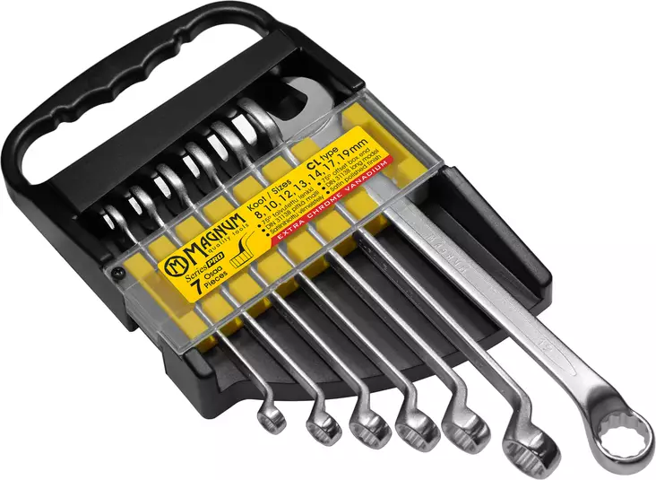 Kiintolenkkisarja CL 7-os. 8-19mm - Avainsarjat - 6418868757006 - 1