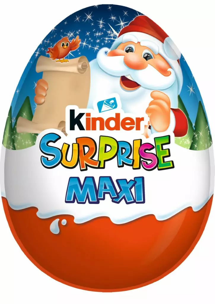 Kinder maxi surprise 100g - Joulumakeiset - 4008400230726 - 1
