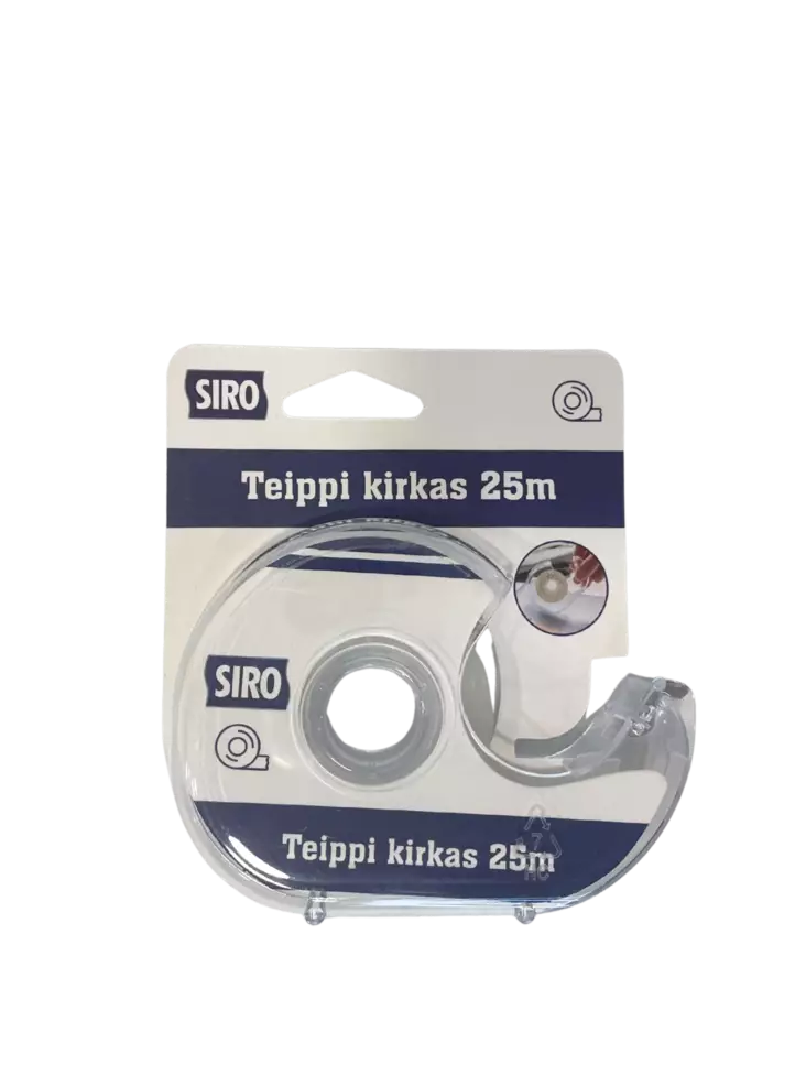 Kirkas teippi 25m - Teipit - 6438168115986 - 1