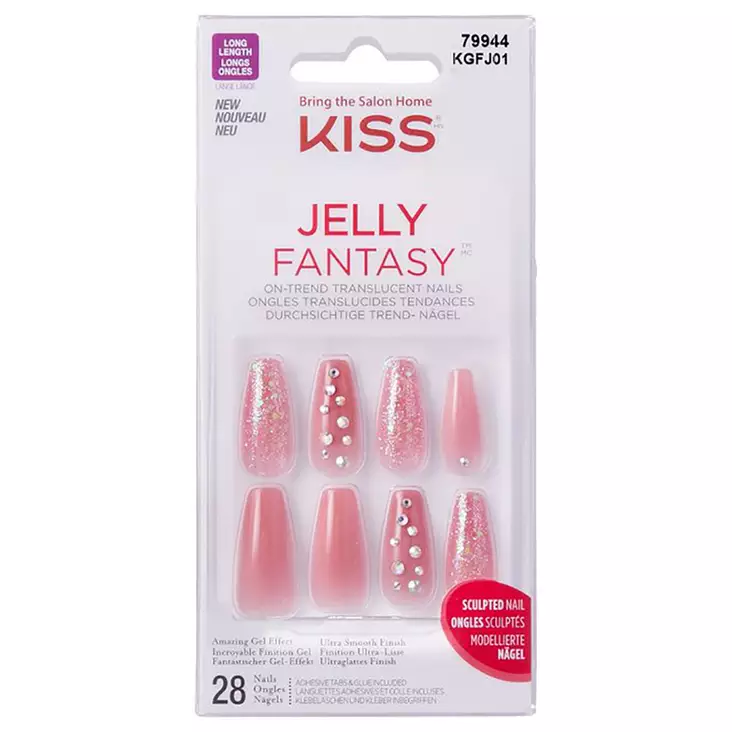 Kiss Jelly Nails Be Jelly kynnet - Tekokynnet - 731509799446 - 1