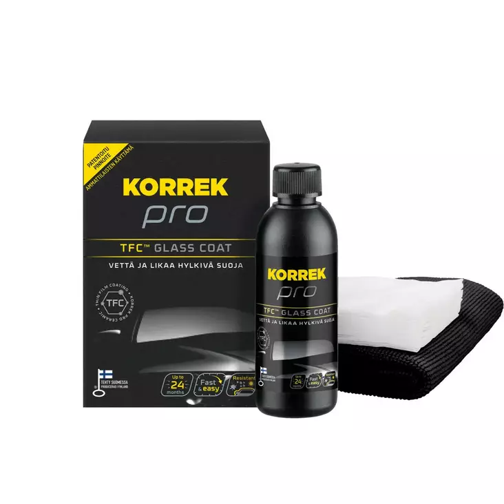 Korrek Pro TFC Glass Coat Lasipinnoite - Autovahat ja pinnoitteet - 6414505010176 - 1