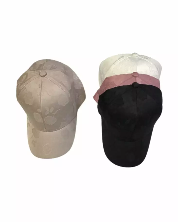 Kukkakuosillinen lippis 57cm - Naisten päähineet ja käsineet - 6438506022976 - 1