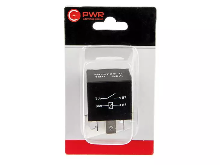Kytkentärele 12V 4-Napainen 30A - Releet - 6419943240956 - 1