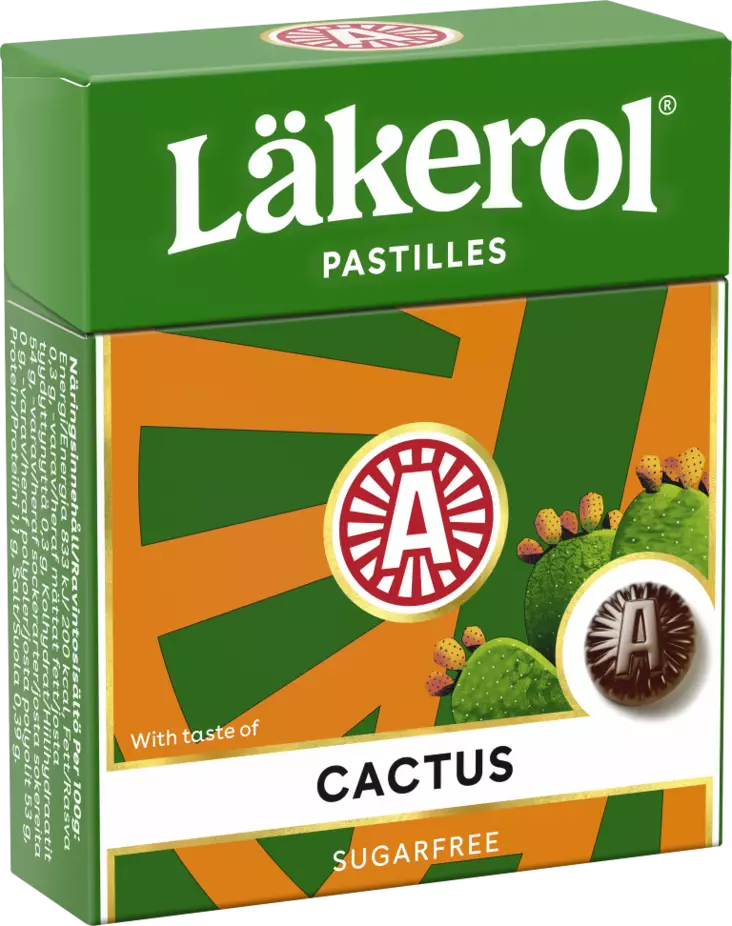 Läkerol cactus 25 g - Karkit - 7310350118496 - 1