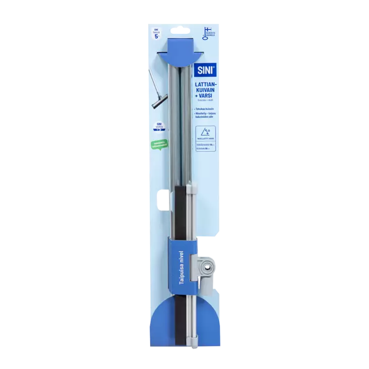 Sini Lattiankuivain 30cm + teräsvarsi - Lattiakuivaimet - 6423800034336 - 1