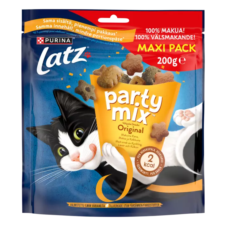 Latz Party Mix Original 200g - Kissan herkut - 7613036592086 - 1