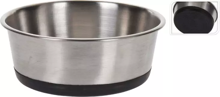 Lemmikin ruokakuppi silikonireuna 14x5cm - Koiran hoitotuotteet - 8719987094606 - 1