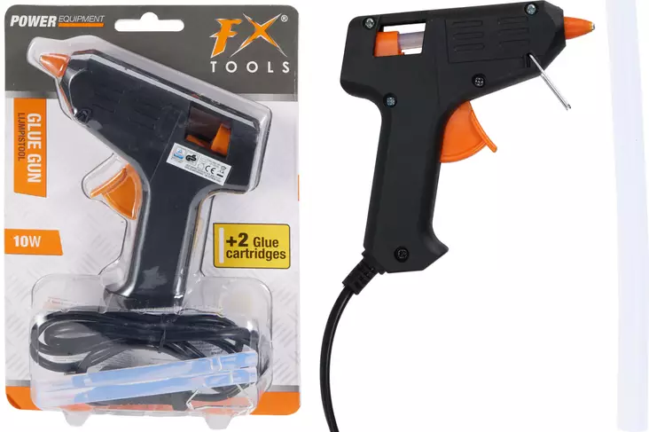 FX liimapistooli 10W - Muut askartelutarvikkeet - 8720573981286 - 1