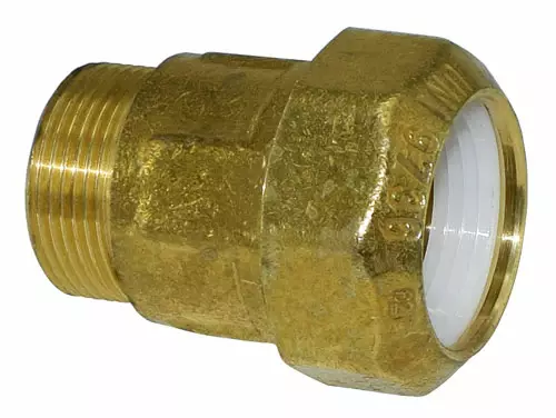 Liitin 32-1" UK messinki muovi-rautaputk - Puserrusliittimet - 6438140051806 - 1