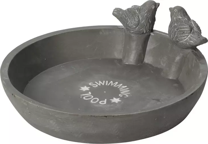 Lintukylpy 23,5x6,5cm - Pihakoristeet - 8720573499446 - 1
