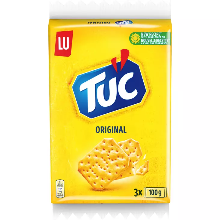 LU Tuc Original 3x100g suolakeksi - Keksit - 5410041030006 - 1