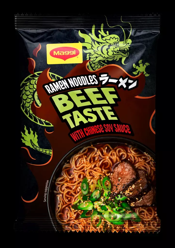Maggi Ramen spicy beef nuudeli 62g - Texmex - 8445291886056 - 1