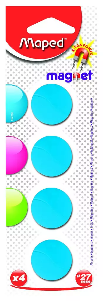 Magneetti Maped 27mm 4 kpl/kp - Muut askartelutarvikkeet - 3154140527006 - 1