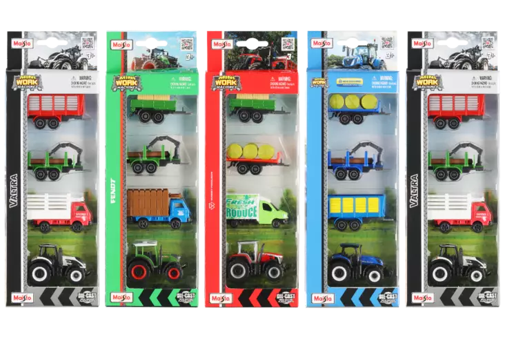 Maisto minitraktori leikkisetti - Leikkiautot ja kauko-ohjattavat autot - 6410416180656 - 2