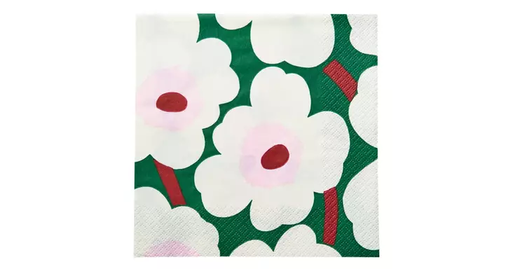 Marimekko Lautasliina Unikko 24cm - Lautasliinat - 6411632140066 - 1