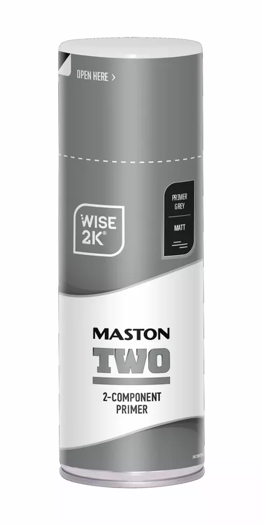 Maston 2K Two Pohjamaali harmaa 400ml - Spraymaalit - 6412490037796 - 2