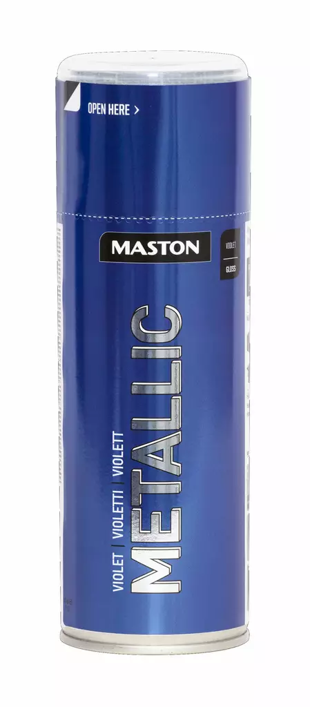 Maston Metallic violetti 400ml - Spraymaalit - 6412492108166 - 2