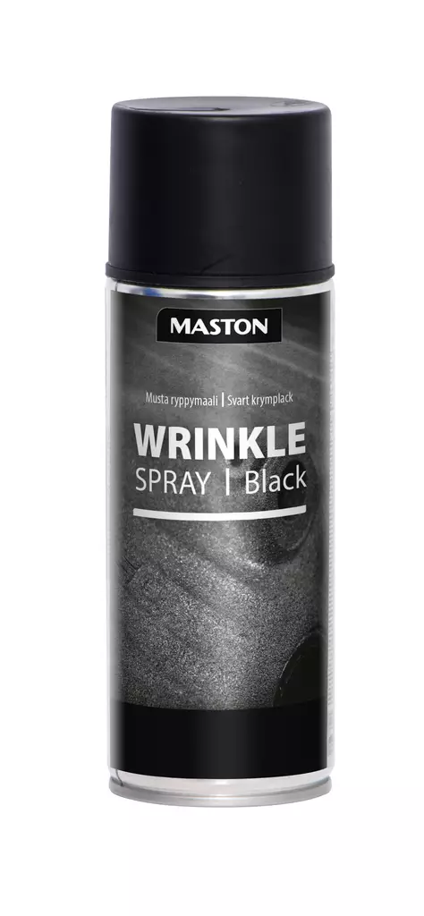 Maston Ryppymaali spray musta 400ml - Spraymaalit - 6412490028916 - 2