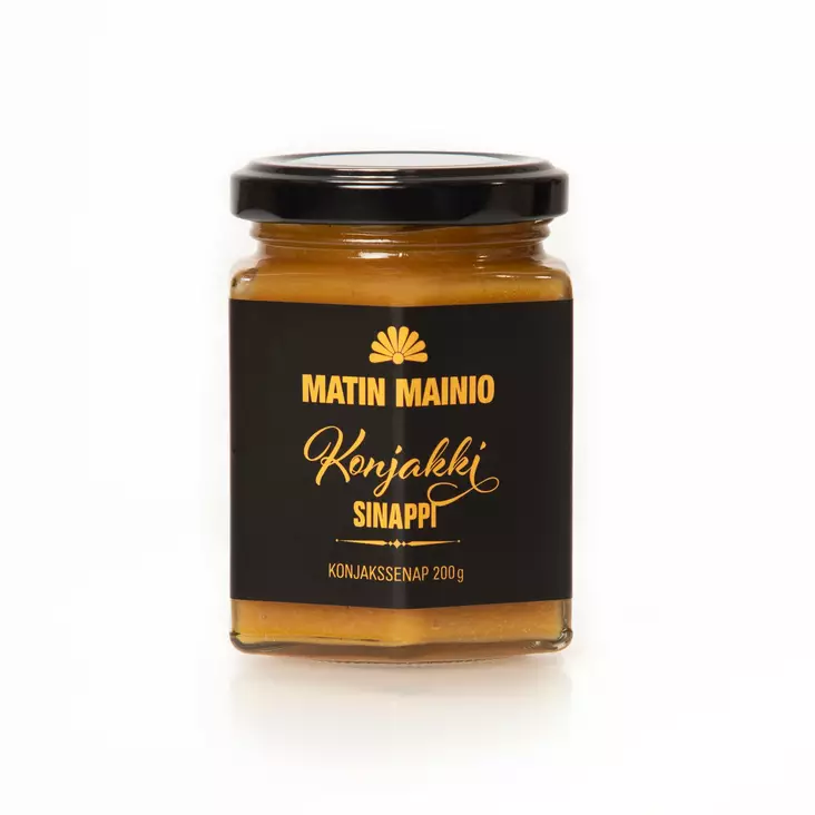 MATIN MAINIO KONJAKKI SINAPPI 200G - Kissat - 6425900001126 - 1