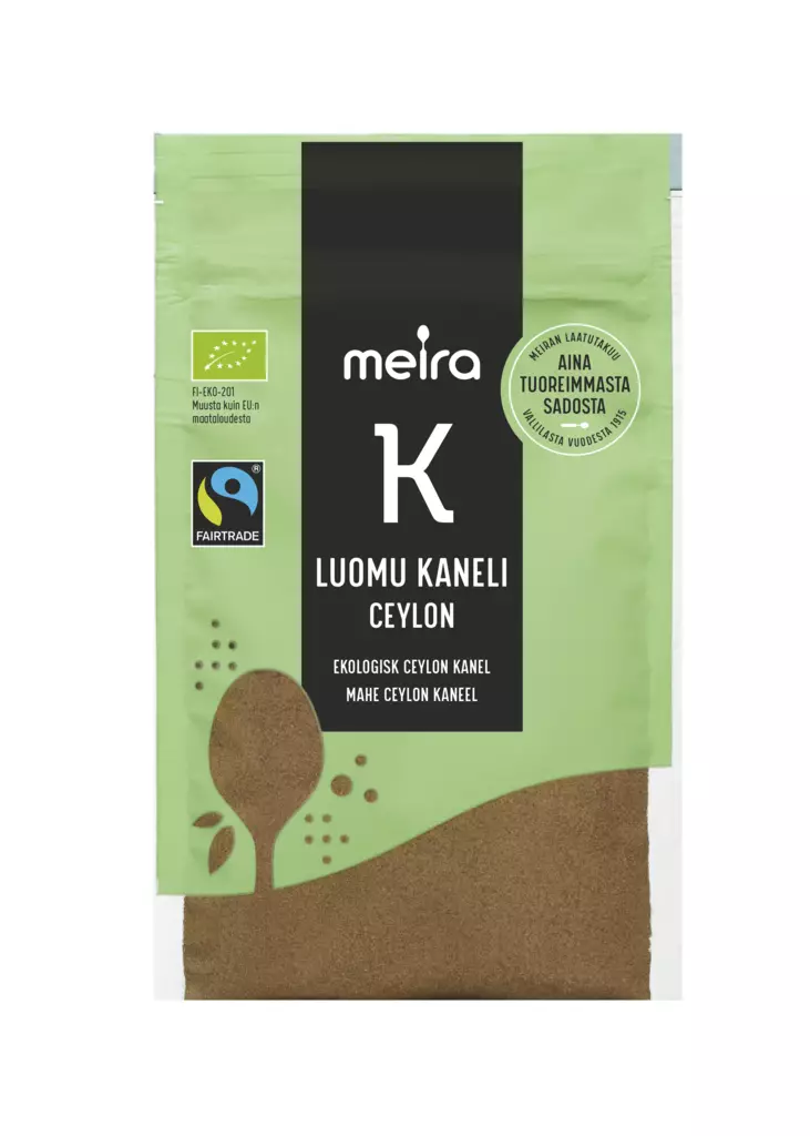 Meira luomu kaneli ceylon 22g - Mausteet - 6420101887326 - 1