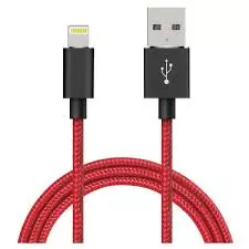 Mobia kaapeli lightning mfi 1m punainen - Apple laturit ja muut tarvikkeet - 6430076520616 - 1