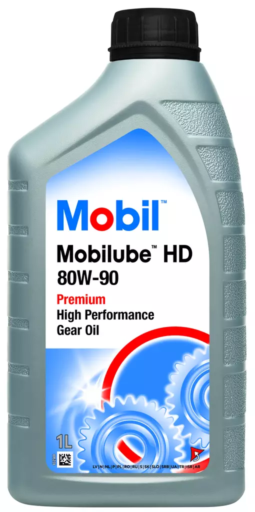 Mobilube vaihteistoöljy HD 80W-90 1L - Vaihteisto-ja peräöljyt - 5055107455586 - 1