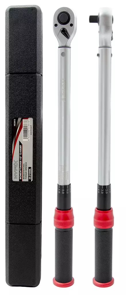 Momenttiavain 1/2" 20-210nm 72-hamp. - Momenttiavaimet - 6420286018676 - 1