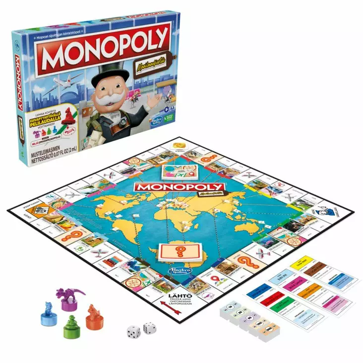 Monopoly maailmankiertue - Lautapelit ja seurapelit - 5010993951536 - 1