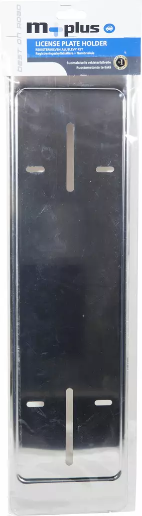 M+ Rekisterikilven aluslevy RST - Muut autotarvikkeet - 6417196775676 - 1