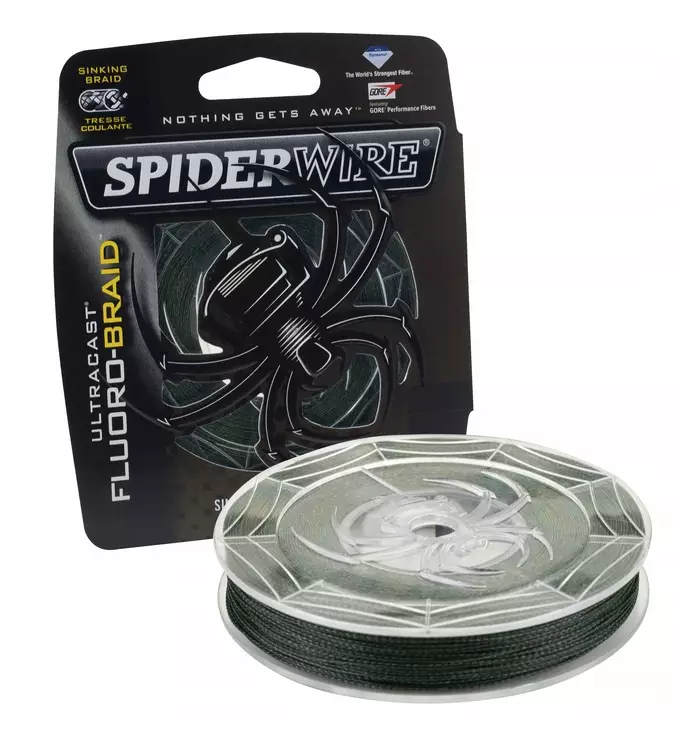 Spiderwire Fluoro-Braid 0.15mm Green 110m 11.2kg - Siimat - 022021606986 - 1