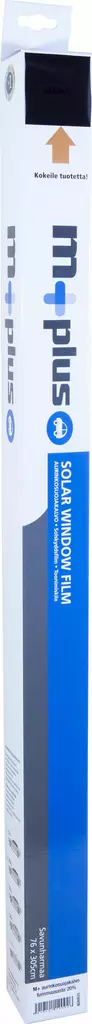 M+ tummennuskalvo 76x305cm 20% savu - Muut autotarvikkeet - 6419121120926 - 1