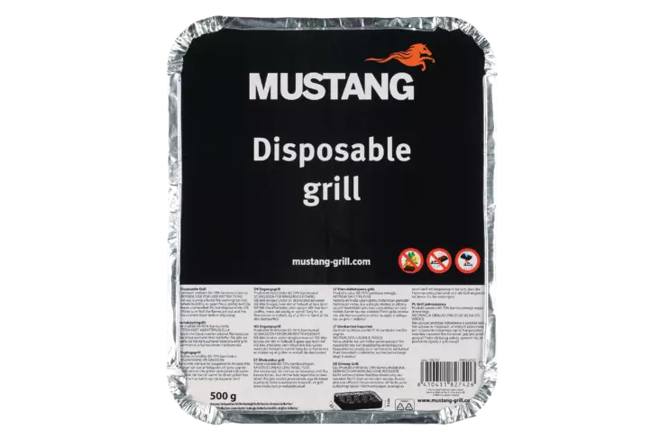 Mustang kertakäyttögrilli - Grillaus- ja savustustarvikkeet - 6410411827426 - 3