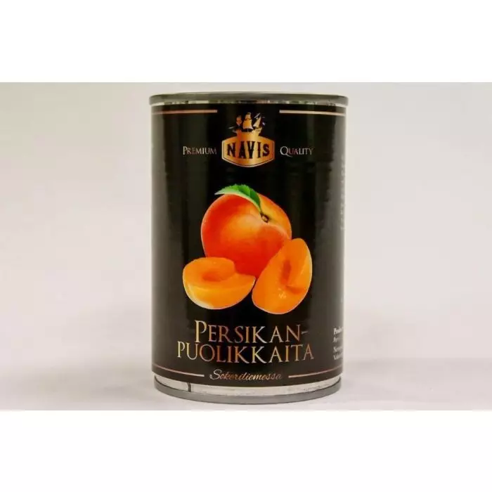 Navis Persikanpuolikkaat 230g/410g - Hedelmä- ja marjasäilykkeet - 6430030031196 - 1