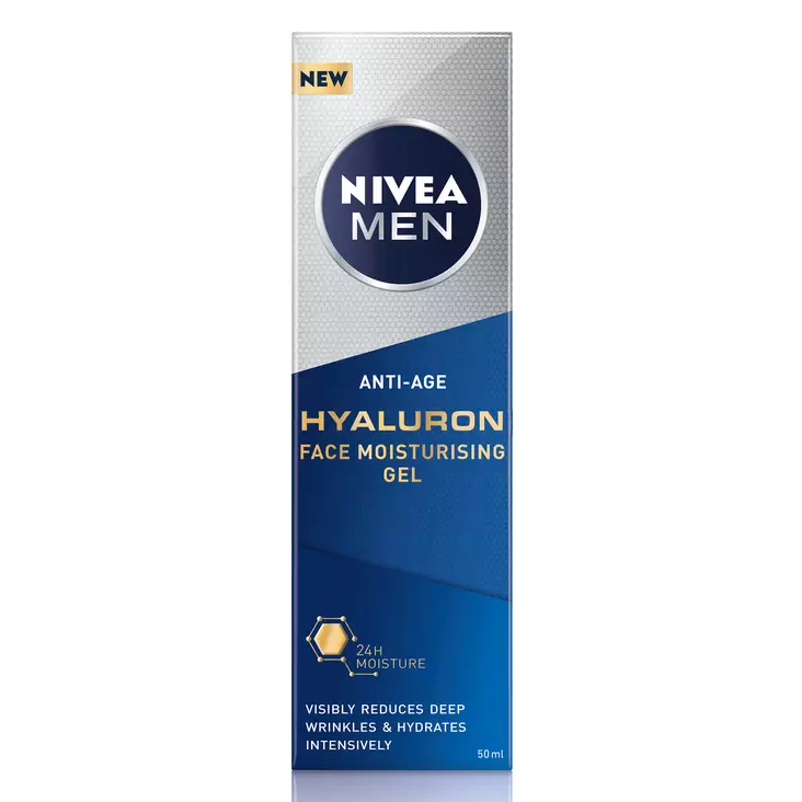 Nivea Men Kasvogeeli 50ml Anti-Age - Miesten kasvojen puhdistustuotteet - 4005900822536 - 1