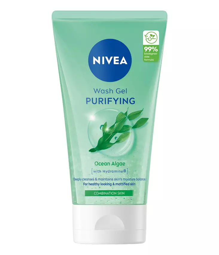 Nivea puhdistusgeeli Purifying sekaiholl - Kasvovedet ja kasvojen puhdistusaineet - 4005808669806 - 1