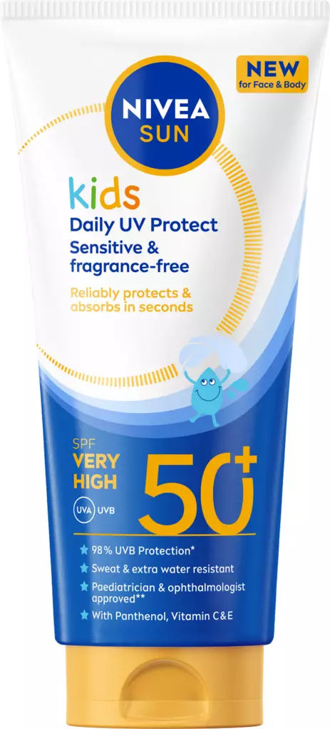 Nivea Sun kids sensitive&fragrance free - Aurinkorasvat ja itseruskettavat - 4006000229096 - 1