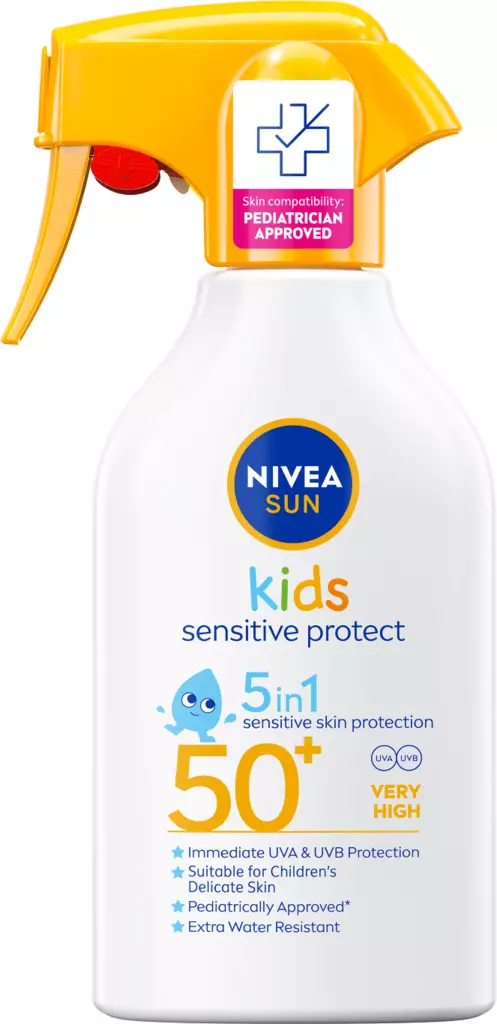 Nivea Sun kids sensitive SK50+ 250ml - Aurinkorasvat ja itseruskettavat - 4006000233826 - 1