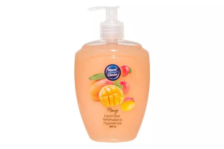 Nord clean nestesaippua 500ml mango - Nestesaippuat - 6410416213996 - 2