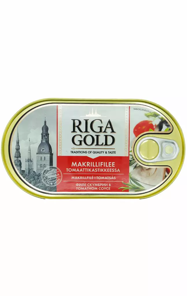 Old Riga makrillifilee tomaattikastikkee - Elintarvikkeet - 4751001585756 - 1